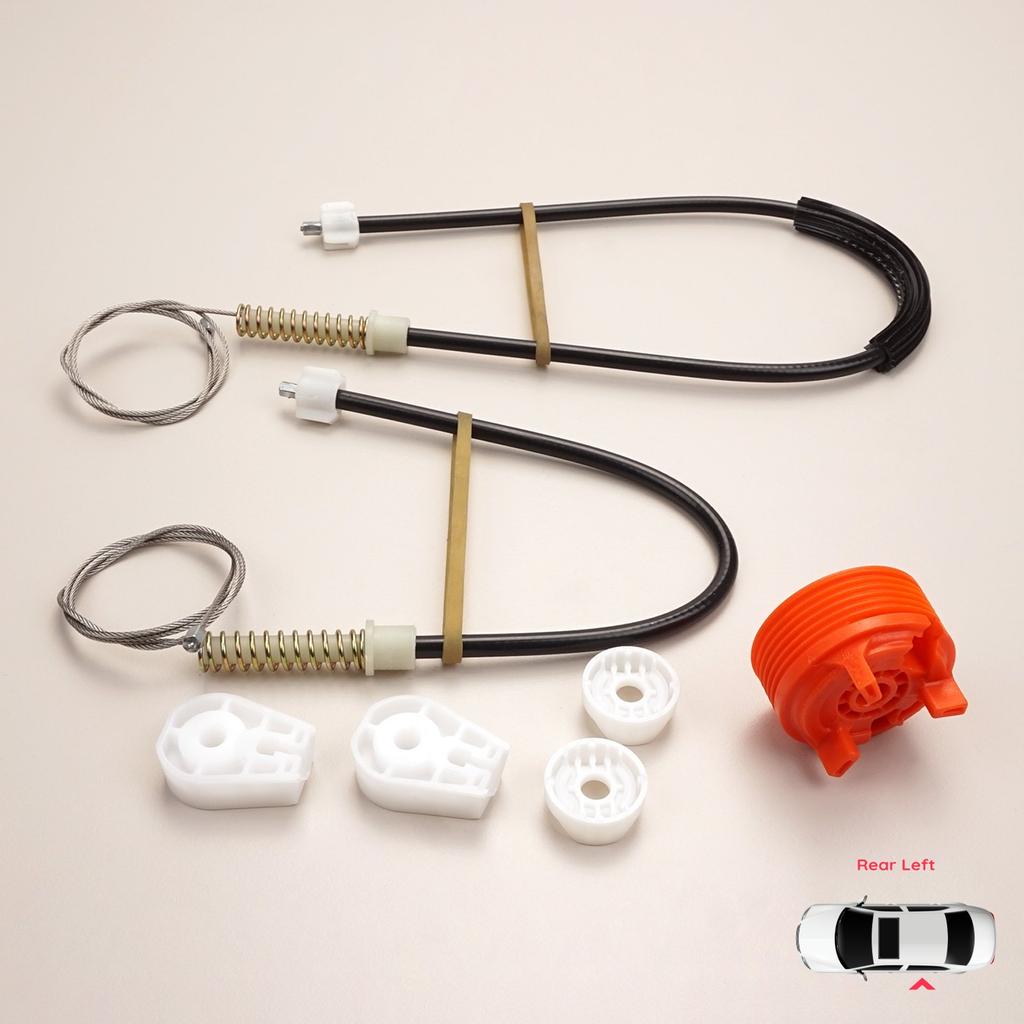 EWR565 Electric Window Regulator Repair Set Rear Left for Renault Megane MK2 EM0/1 2002-2009 CC Cabriolet Convertible 8201010933