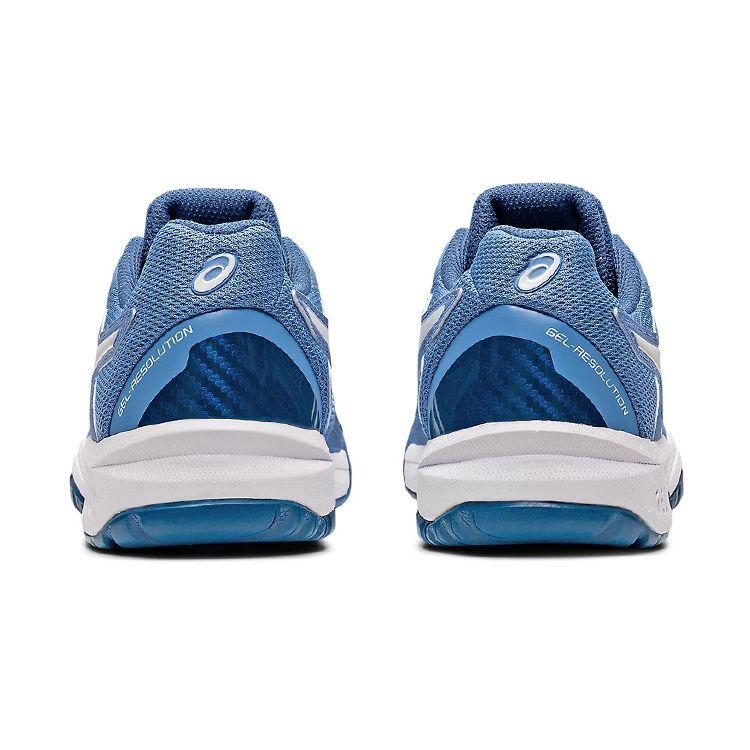 Asics Детские кроссовки Gel Resolution 8 GS Blue Harmony White 1044A018-404