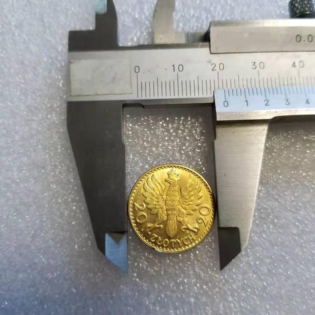 Памятные коллекционные сувенирные монеты 20 злотых Польши 1925 года