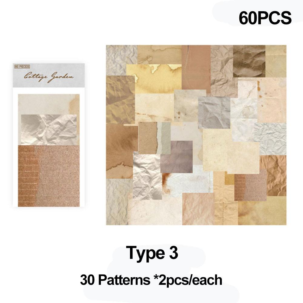 Journaling Background Collage Scrapbooking Card Scrapbook Material Paper Retro Floral Pattern