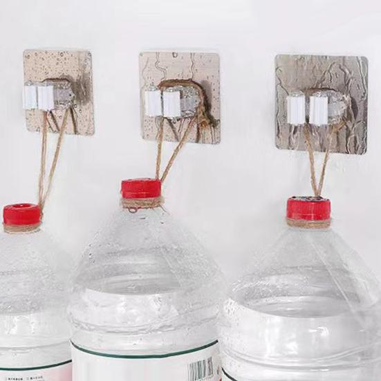 10 шт., пластиковые держатели для швабры и метлы с прочным клеем, не оставляющие следов, нескользящие опорные крючки, настенная швабра для ванной комнаты и кухни