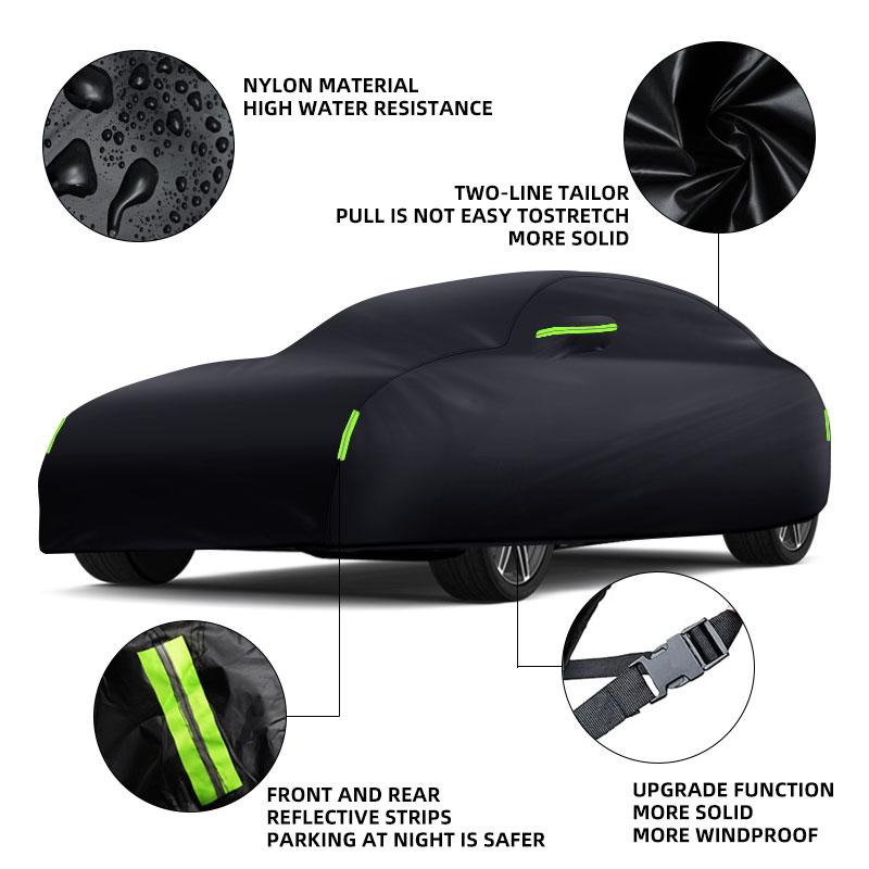 Car Covers Fit for 2018-2025 Volvo XC60 Waterproof All Weather for Automobiles Rain Snow Sun Protector Indoor Outdoor