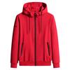 Men's Spring/Autumn Hooded Loose-Fitting Casual Sports Jacket for Young Adults and Middle-Aged Men Plus Size Sports Shirt