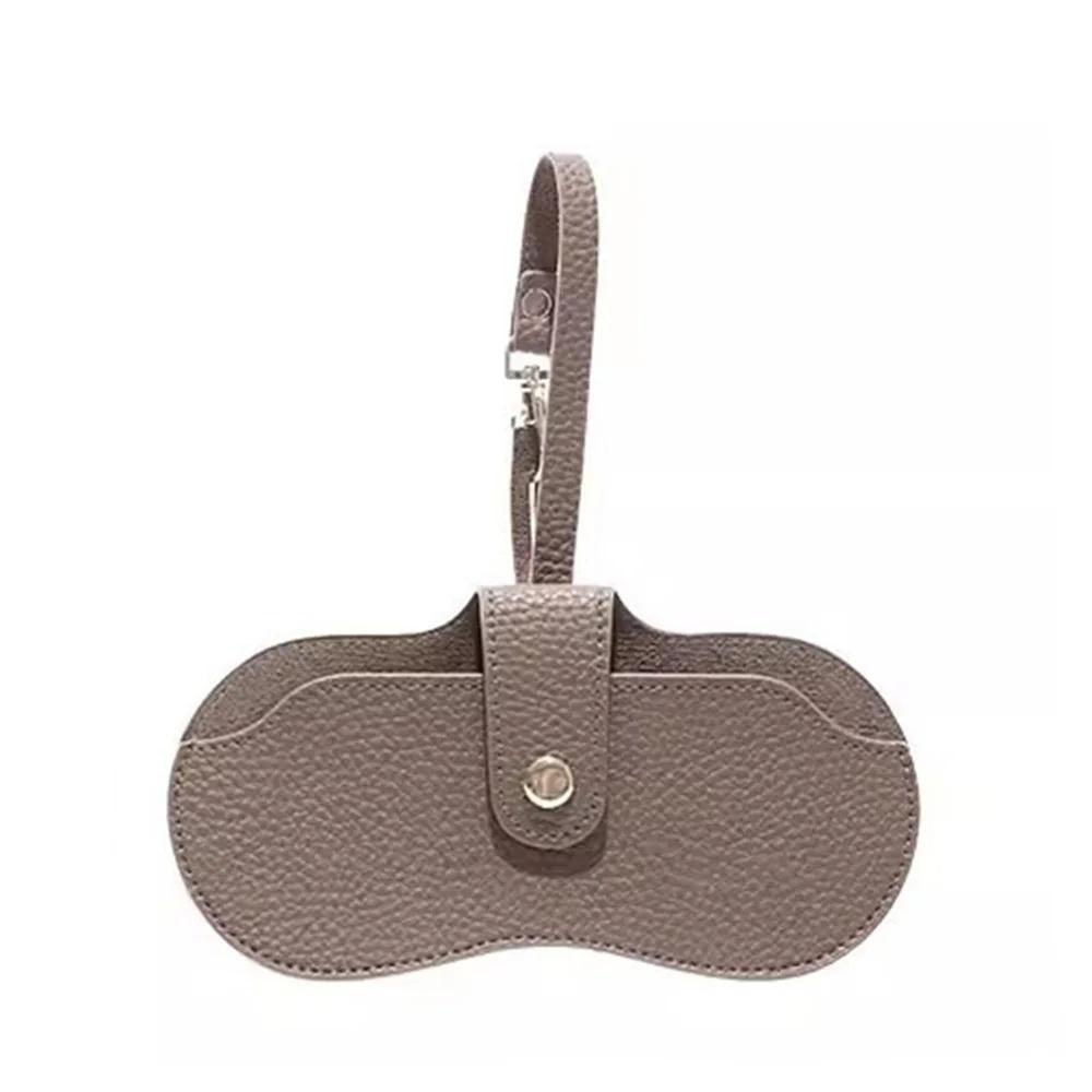 Portable Pu Leather Glasses Bag Cat Sunglasses Pouch Fashion Hanging Glasses Storage Bag Female
