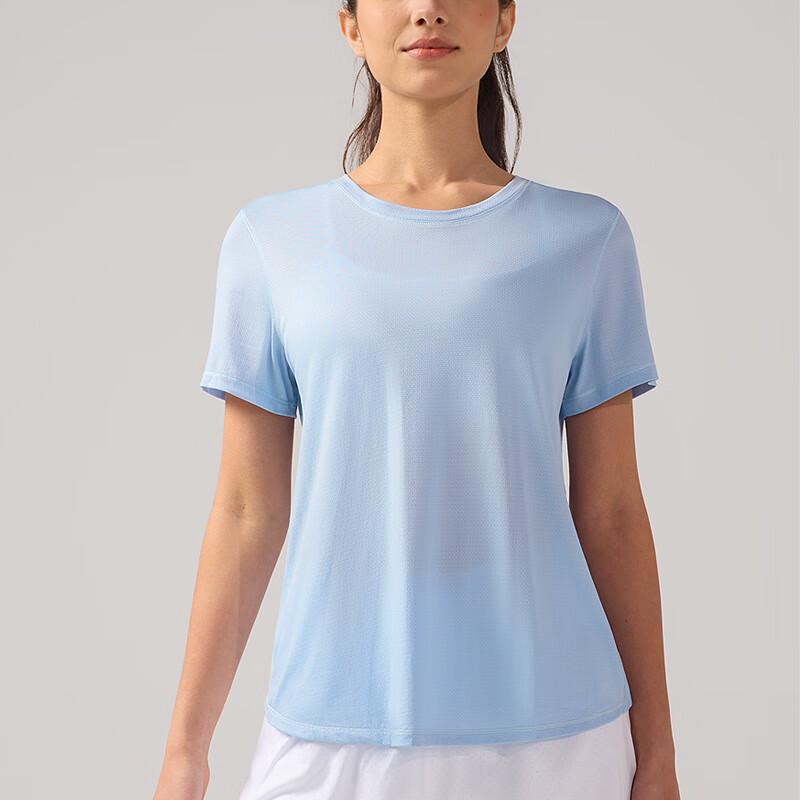 Women's Cool-Feel Breathable Short Sleeve Yoga Top
