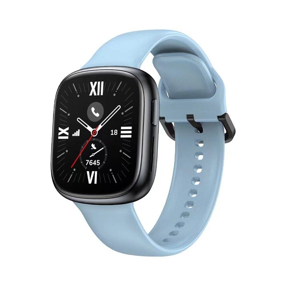 Ремешок для умных часов Honor Watch 4, спортивный браслет, ремешок для часов из мягкого силикона