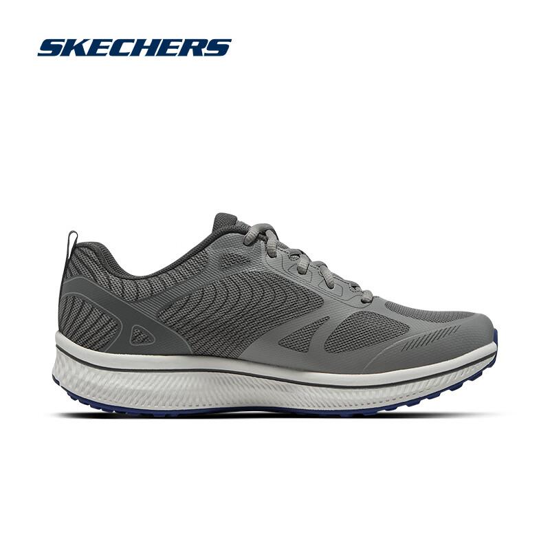 Skechers Men's Running Shoes Breathable Mesh Upper Comfortable Cushioning Casual Sneakers