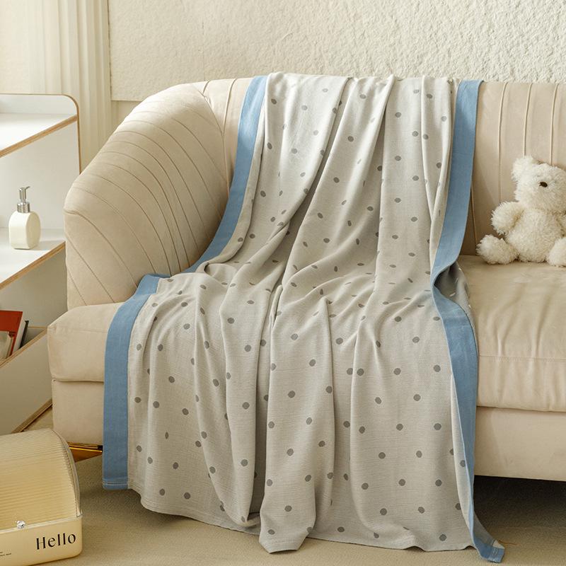 Легкое летнее одеяло из бамбуково-хлопковой марли