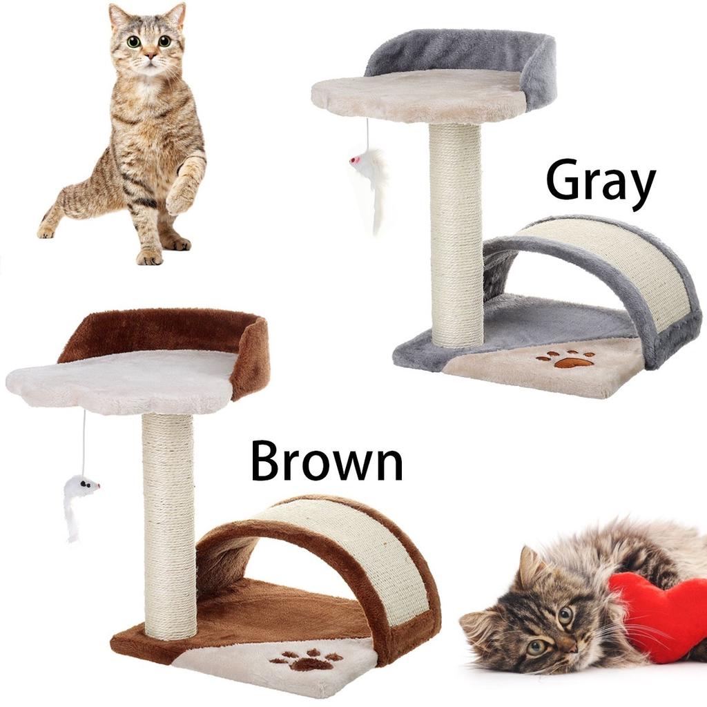 42 см кошачья башня для скалолазания, доска для тренировки царапин, тренировочная рамка с домиком для домашних животных, плюшевый коврик против падения для домашних животных