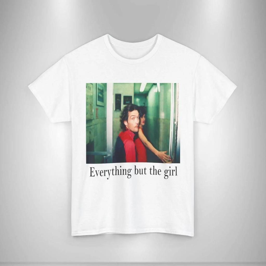 Everthing But The Girl T Shirt Bjork Trip hop vintage Washed homme Stylish Casual Top For Everyday Wear designer clothes
