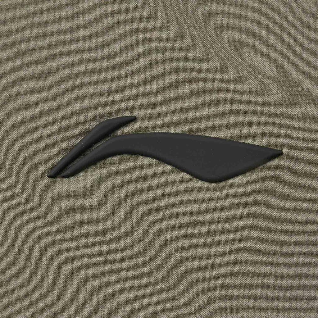Li Ning Серия Фитнес Однотонные Шорты Спортивные Шорты Мужские Чайный Зеленый AKSV111-5