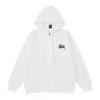 Winter Fashion Embroidered Hooded Sweatshirt Couple Loose Casual Streetwear