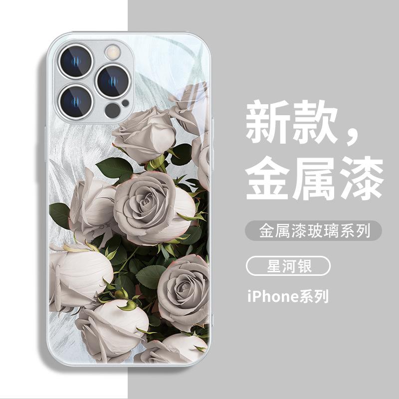 Розовый подходит для чехла для мобильного телефона iPhone15promax Apple 15 новый всесторонний объектив 14 продвинутое ощущение 13