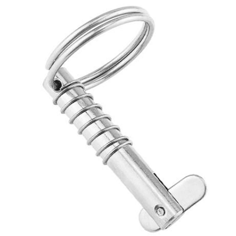 2 шт., 8 мм, быстросъемный штифт из нержавеющей стали морского класса 316 для лодки, шарнир верхней палубы бимини, морская фурнитура