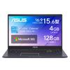 Asus Vivobook Go 15 E510KA Intel 4GB 128GB Windows 11 S Battery Peacock Laptop, 15.6-inch, N4500, RAM, eMMC, Mode, 9.3-Hour Life, 1.63kg, Wi-Fi 5,