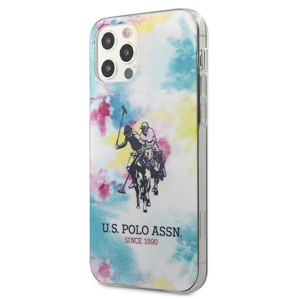 Etui do iPhone 12 Pro Max US Polo Tie & Dye Kolekcja Wielokolorowe