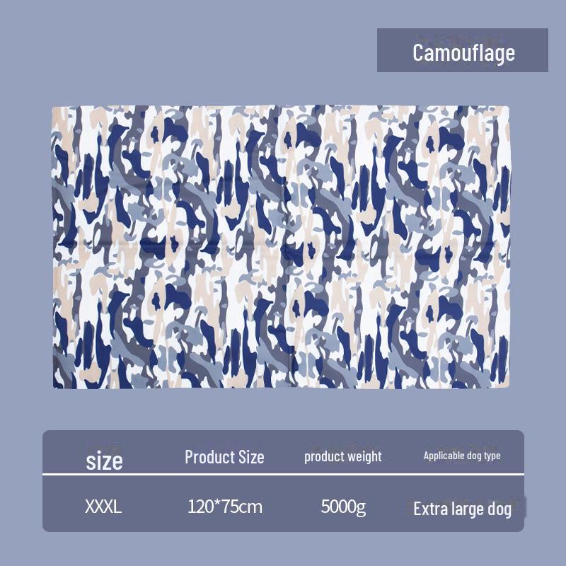 Популярный устойчивый к царапинам охлаждающий гелевый коврик для кошек, увеличенный летний ледяной коврик