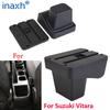 Для Suzuki Vitara Armrest Retrofit parts специальный центральный подлокотник для автомобиля ящик для хранения автомобильных аксессуаров USB для салона Простая установка