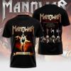 Rock Manowar Band 3D Printed Tshirts Men Women Hip Hop Short Sleeve T-Shirt Harajuku O-Neck Tee Top Oversized Unisex Y2k Clothes