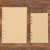 80Sheets A5/A6/A7 Notebook Refill Paper Kraft Paper 6-hole Binder Inner Page  Students