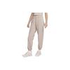 Solid Color Drawstring Sports Pants Women Bottoms Gray Brown DM6420-272
