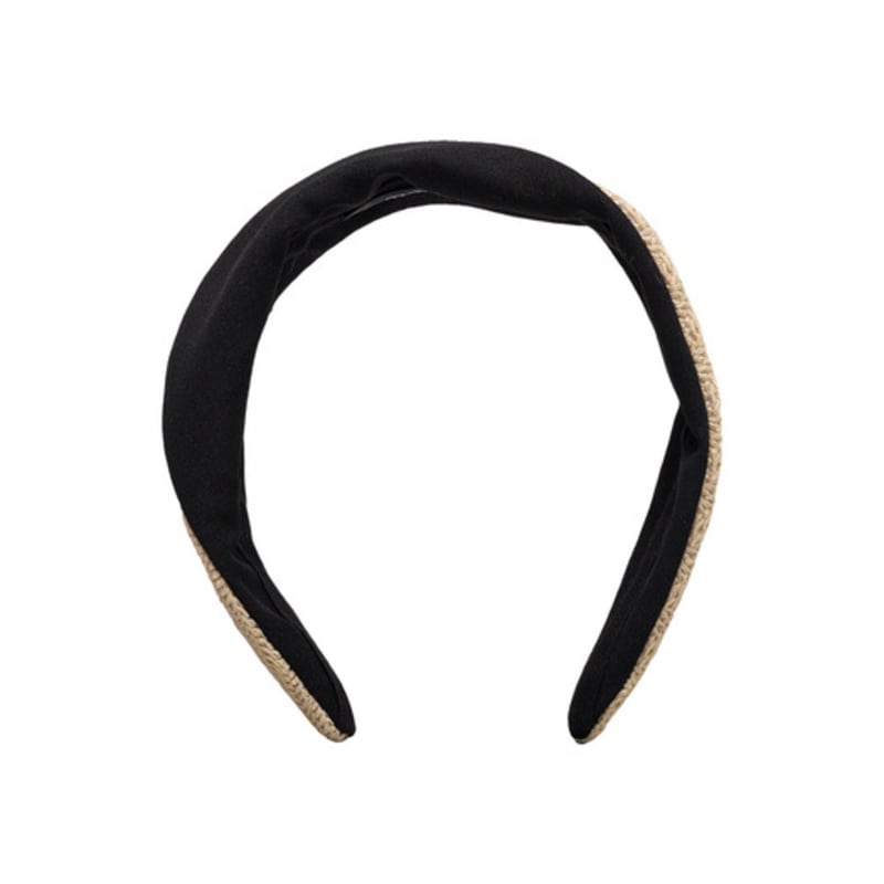 Коричневая шляпка [ободок] Складной фасинатор - Солома