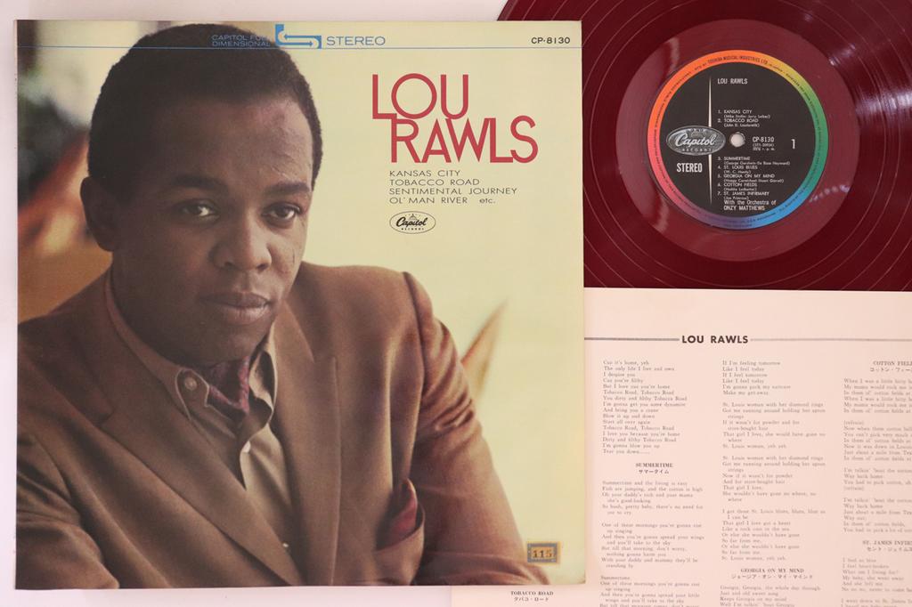 LP Record LOU RAWLS - Lou Rawls CP8130 CAPITOL Japan Jazz Used
