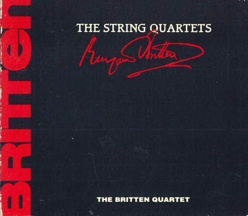 CD BRITTEN QUARTET - Benjamin Britten 70102 NOT FOR LABEL Japan Classical Used