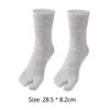 Unisex Flip Flop Sandal Sock Polyester Toe Separation Socks Elastic Split Toe Socks Washable Hallux Valgus Appliance Accessories