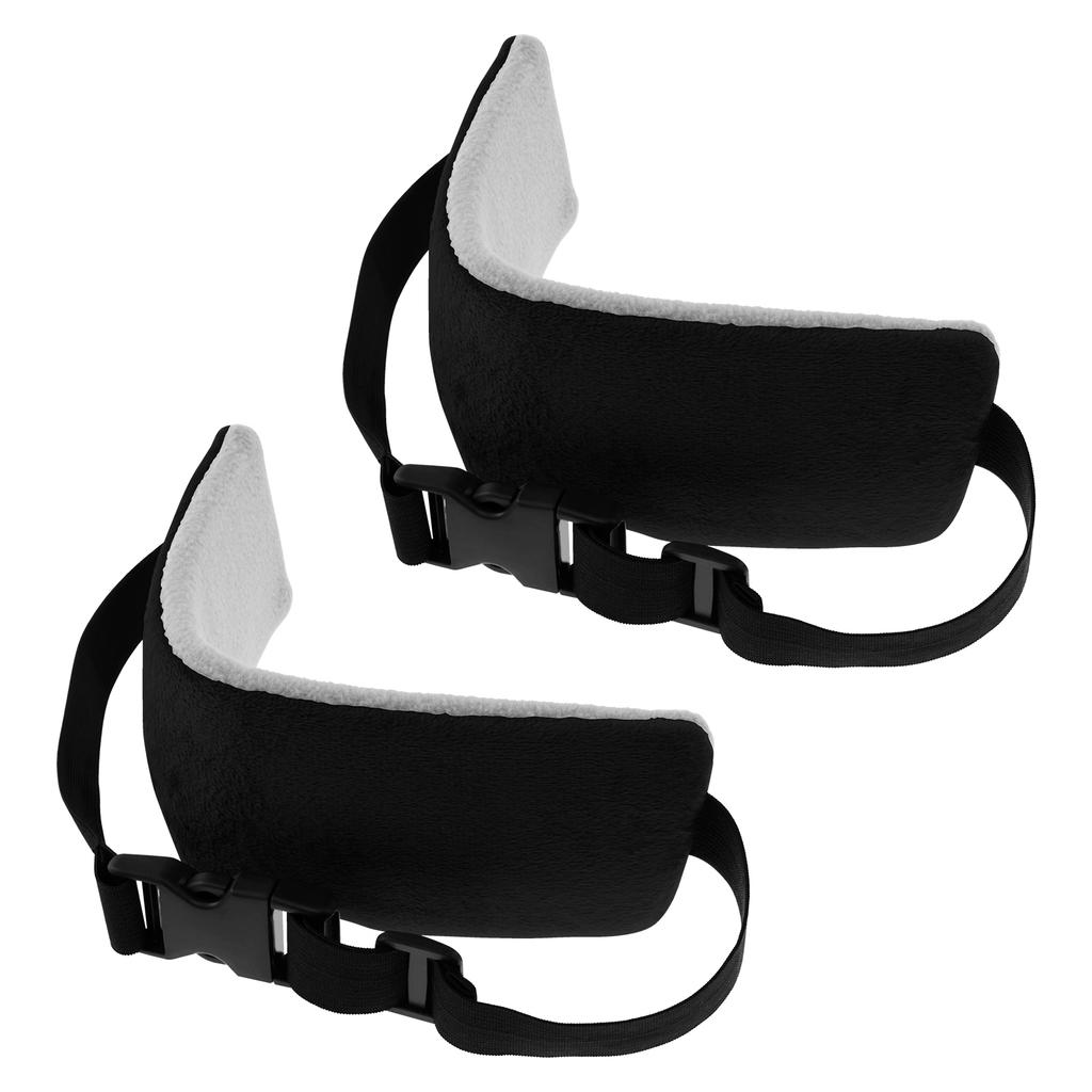 2Pcs Head Support Strap Adjustable Travel Pillow Airplanes Neck Support Band Portable Cars Seat Sleep Aid Head Fixed Strap