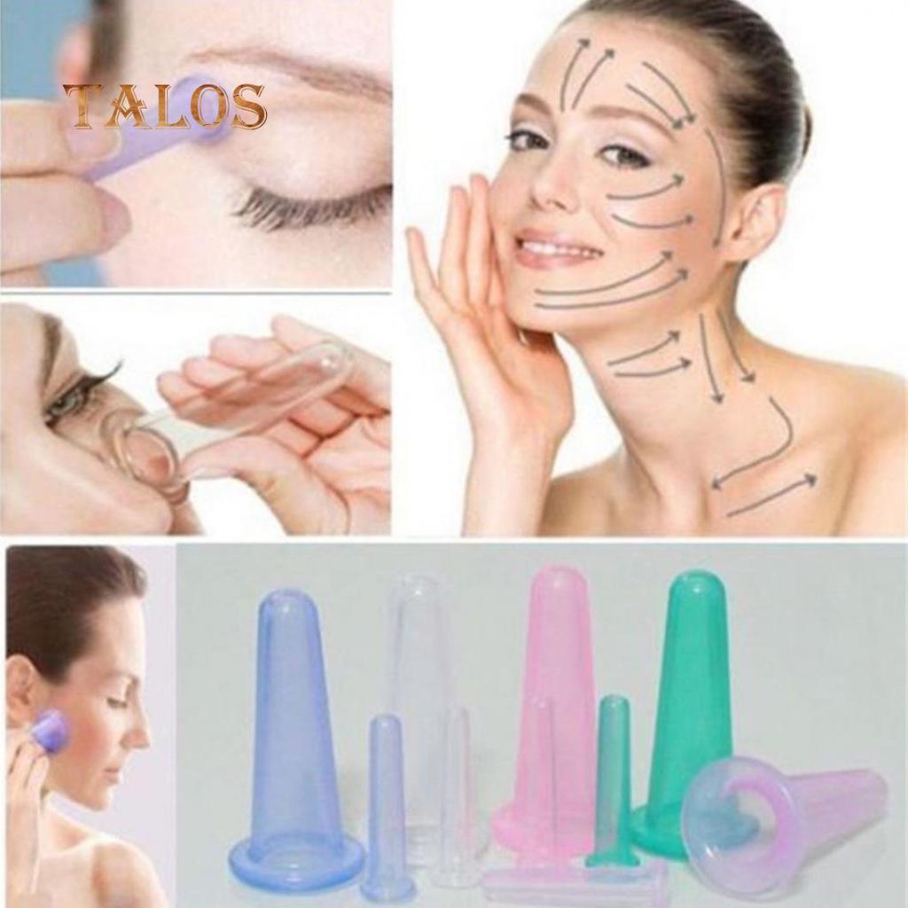 Silicone Facial Eyes Massage Vacuum Cupping Cup Anti Cellulite Health Care Health Care