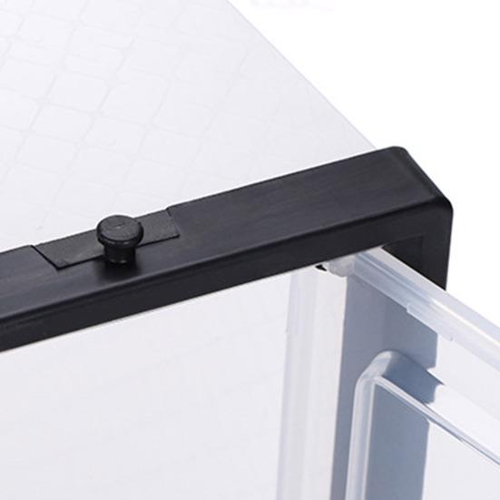 Transparent Shoe Box Stackable Design High Strength Large Capacity Dustproof Clear Shoe Organizer Magnetic