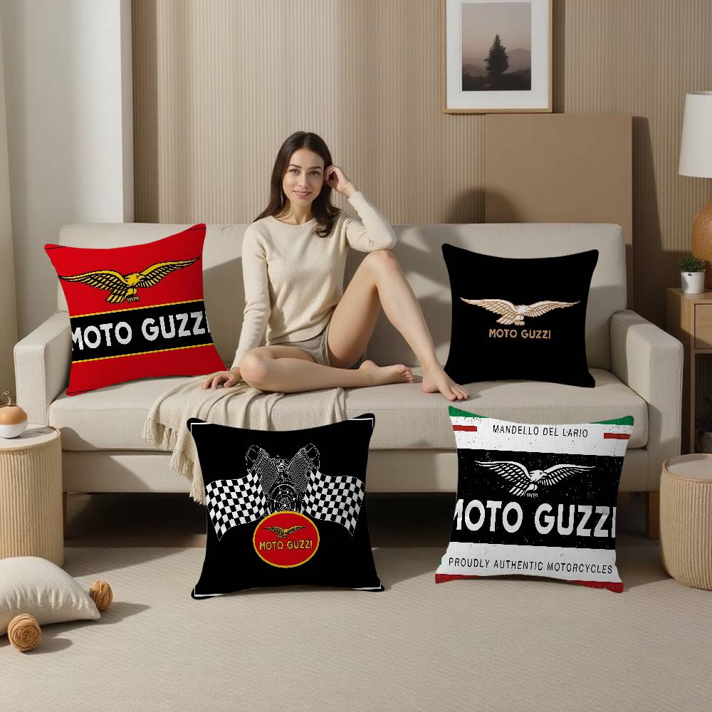M-Moto G-Guzzi Lucky Dragon Pillow Cover Sofa Cushion Cover Home Room Decoration Children Gift