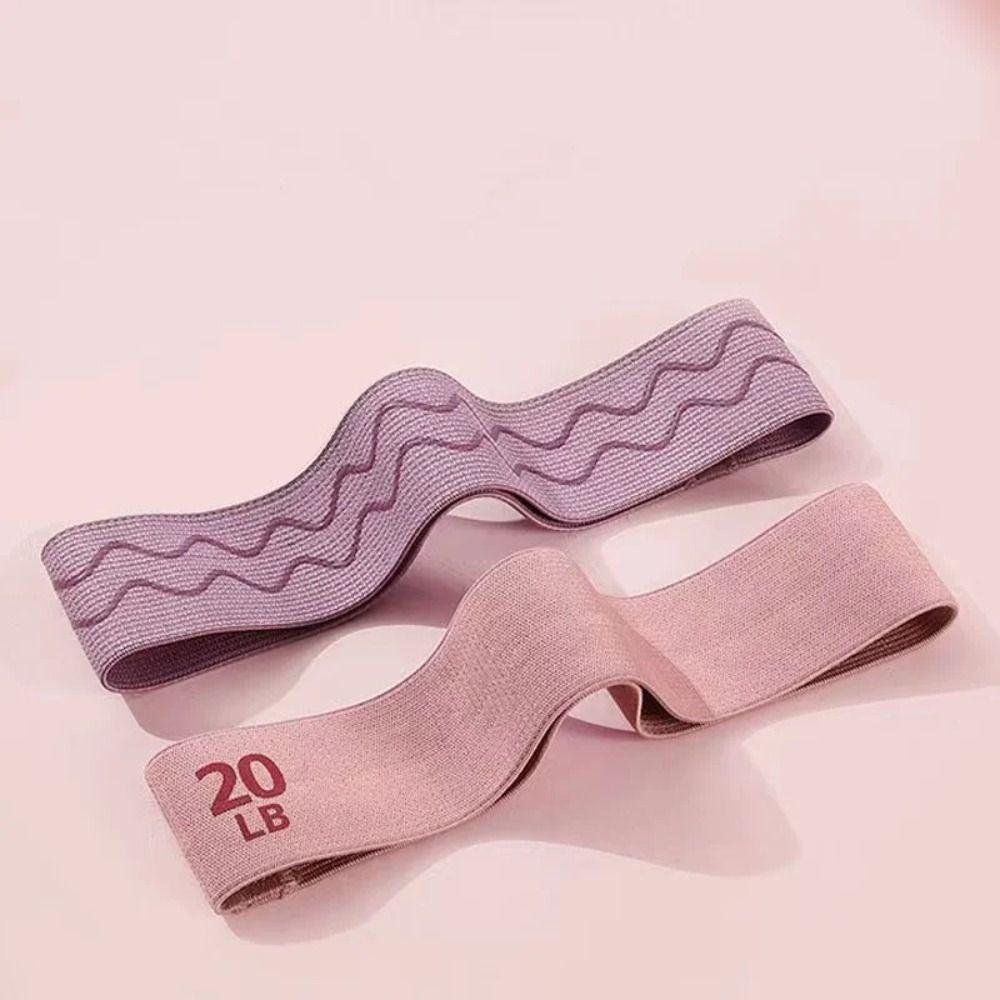 20LB 40LB 60LB 90LB Yoga Resistance Band Pilates Hip Circle Expander Bands  Fitness Training