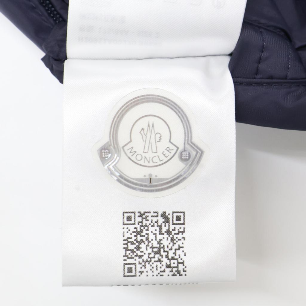 MONCLER [22 year old model] MAYAF Maya fur/hooded down jacket Jacket 2 NavyUsed