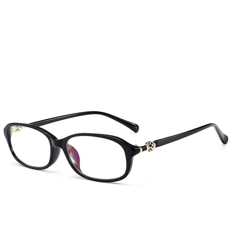 High-definition fashionable and elegant new metal prescription glasses for women, anti-blue light reading glasses for the elderly