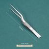 Пинцеты из нержавеющей стали с нескользящими наконечниками, изогнутая и прямая головка, для офтальмологии и ремонта электрооборудования, длинный зажим для водных растений, доставка поштучно