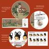 Когда знаменитые картины встречают кошек: Китайский Арт Комикс