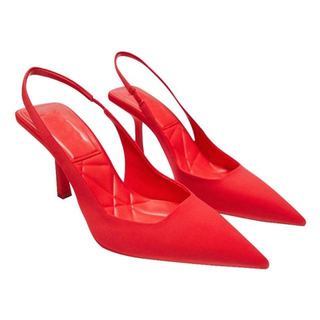 Летние женские сандалии, женские туфли-лодочки на тонком высоком каблуке, модные туфли на одинарной платформе, женские женские сандалии, обувь премиум-класса для свадебной вечеринки