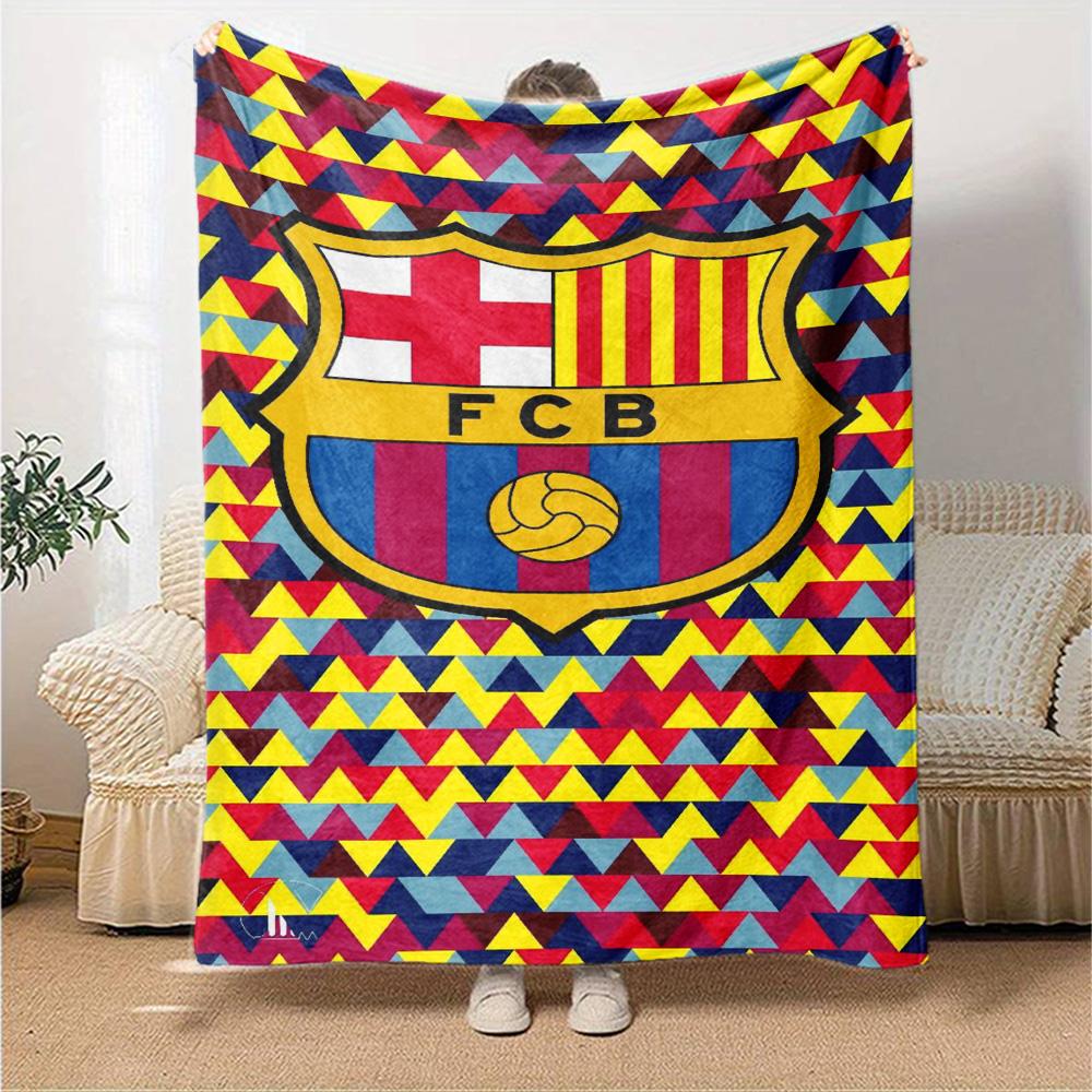 Barcelona Blanket Soft Warm Cozy Perfect for Seaside Bedding Picnics Four Seasons Universal Digital Print Perfect Gift for Relatives and Friends