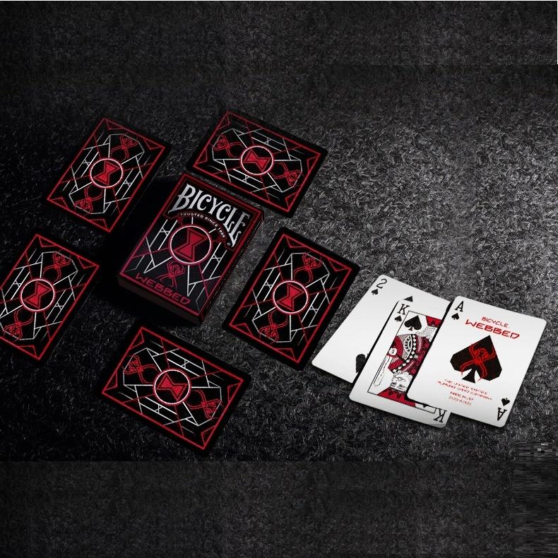 Bicycle Webbed Playing Cards Spider Web Deck Card Games Magic Tricks