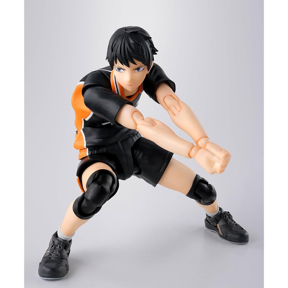 НАРОДЫ ТАМАШИИ SH. Figuarts Haikyuu Кагеяма Тобио 155 мм ПВХ АБС Окрашенная Экшн-фигурка