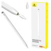 Active Stylus Baseus Smooth Writing Series With Wireless and Wired Charging (White)