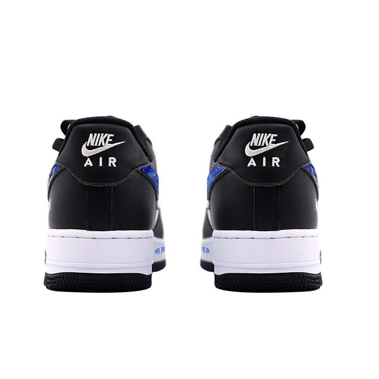 Nike Air Force 1 Нескользящие Легкие Низкие Кеды для Скейтборда Мужские Белый Черный DV0788-001(Команда56-)