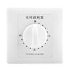 220V Water Pump Timer Mechanical Countdown Indoor Intelligent Time Switch Control(30 Minutes)