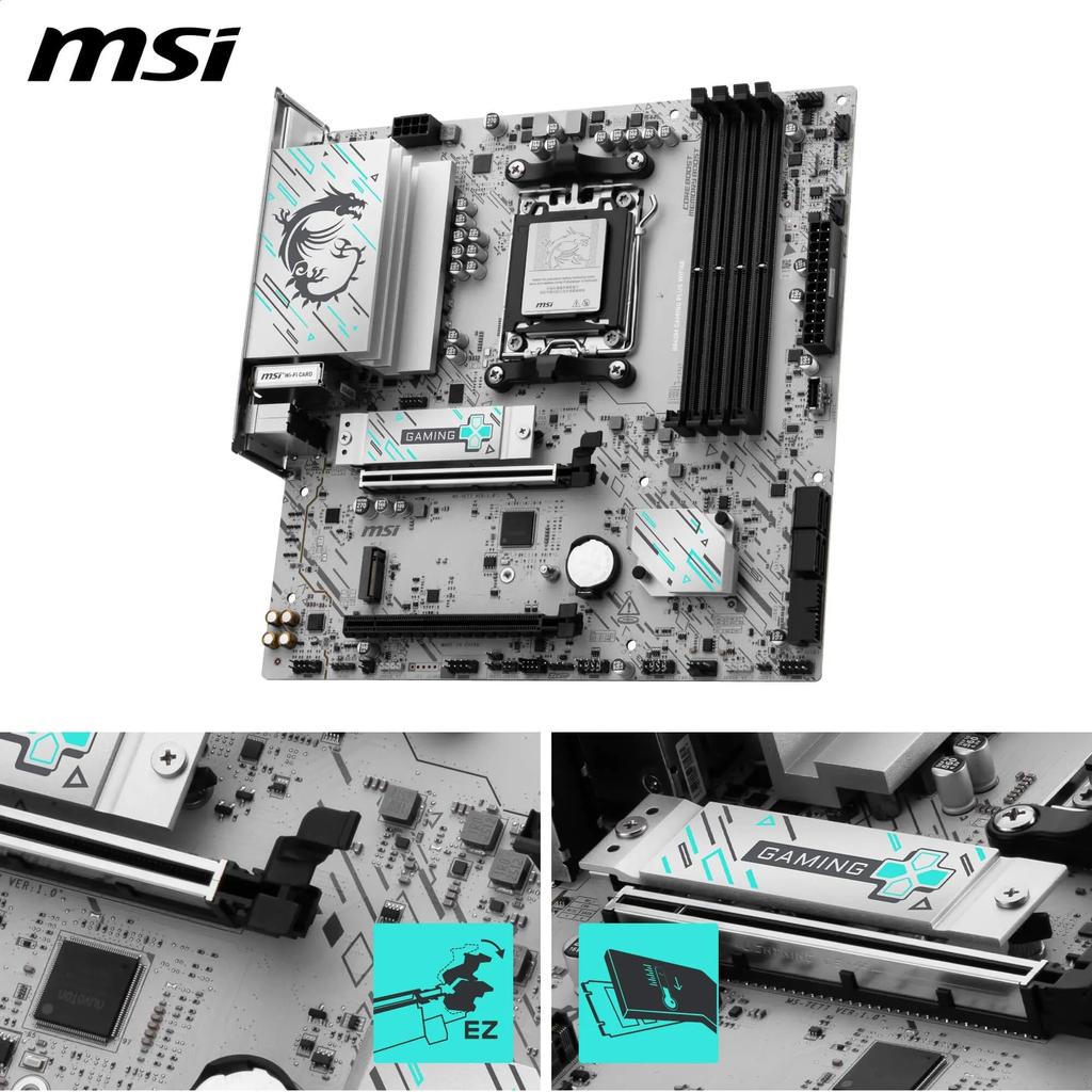 MSI B840M GAMING PLUS WIFI6E Micro-ATX Gaming Motherboard MB6805