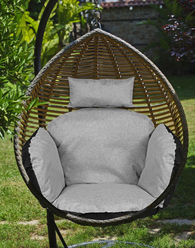 Garden Cushion 112x113 Cm for Hanging Chair Stork Nest Waterproof In 6 Colours