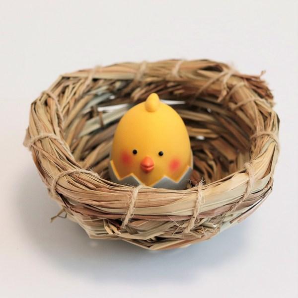 Kosuni Toys Dog Chick Латексная игрушка-писк 4 x 6 см, желтый, 1 шт.