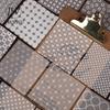 JIANWU Polka Dot Series Vintage Love Star Round Landscape Collage Scrapbooking Material Paper Creative Junk Journal Stationery
