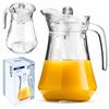Carafe - ORION - 1,4L - Transparent - Dishwasher Safe - For Juice, Tea, Lemonade
